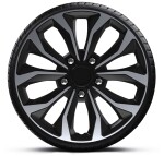 hubcaps 16 hornet pro sudraba melns /komplekts no 4/