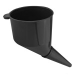 Izliekta piltuve ar sietu 120mm amio