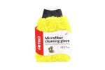 Dzeltens mikrošķiedras automazgāšanas cimds 23x17 cm amio-02517