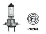 Halogēna spuldze h7 12v 55w,  (px26d)
