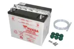 akumulators yuasa 12v 24ah palaišanas strāva 200a izmērs 186x126x177 ar elektrolītu 1.8 pole(+)/ ventilācijas par / vas