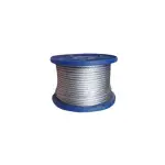 tērauda stiepļu trose 3 mm (6x7) 588 kg spoles (pārdod 200 m vienībās)