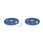 RENNER 50104N / suspension adjustment knob /moto/ blue. /14mm