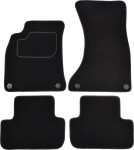 grīdas paklāji. audi a4 b8 08-15" 4 gab. tekstils