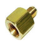adapteris/ligzda, sievišķais 3/8" x vīrieša 1/4"