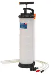 Eļļas un šķidruma putekļsūcēja rokasgrāmata 6,5l