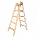 Koka kāpnes 2x7 pakāpieni