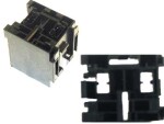 Releja ligzda 2x9,5 + 2x6,3mm