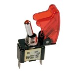 slēdzis 12v, LED sarkans, 20a, 
