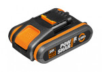 Akumulators 20 V / 2,0 Ah. Litija jonu. wa3639, Worx