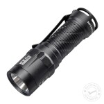 Nitecore mt1c pro taktiskais lukturītis – 1000 lūmeni, 360 m stars, uzlādējama 18350 baterija, IP68, kompakts alumīnija korpuss