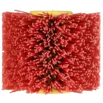 neilona slīpēšanas birste, 120 x 100 mm