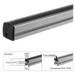 Jumta karkasa sijas alu m 123cm profesionāls