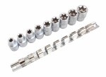 patronu komplekts torx-e 9 gab 1/2 collas e10, e11, e12, e14, e16, e18, e20, e22, e24