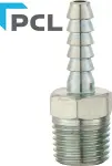 saspiesta gaisa savienotājs 1/4" ārējā vītne, 8mm šļūtenei, pcl hc1206