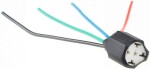 releja ligzda ar 4 spaiļu vadiem 140mm m-tech