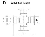 Cardan cross gmb 47.62x134.9