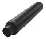 Apaļš trokšņa slāpētāja turboks 76