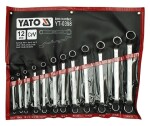 Yato yt-0398 atslēgas cilpa saliekta 6-32mm 12 gab pulētas galviņas