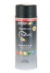 Amatniecības aerosola krāsa RAL9017 matēti melna 400ml