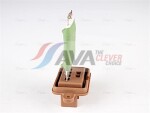 AVA QUALITY COOLING FTR008 / a/c radiator fan resistor fits: fiat ducato, punto, lancia musa 1.1-2.8d 09.93-09.12