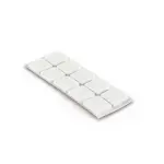 mēbeļu filcs balts 20*20 mm 10 gab./gab