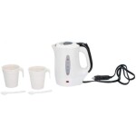 Tējkanna 0,5l, 24v, 300w, 2 tases un karote