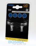 12v spuldze 1xled 1xstandarta t05 balta 6000k (2gab)