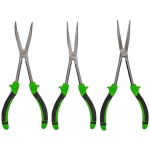 3 daļās. garu smailu stieņu komplekts 0º-45º-90º. kopējais garums apm.280mm utt