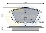 COMLINE Bremžu uzliku kompl.,  Disku bremzes CBP02027