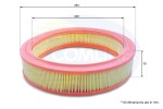 COMLINE  Gaisa filtrs EAF098