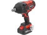 18 V triecienuzgriežņu atslēga 3/4" 2000 nm (4ahx1pc; bmc; adapteris 1/2") ar akumulatoru un lādētāju