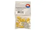 Elektropiederums, materiāla gredzena savienojums m8 (8.4mm) dzeltens