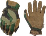 Mechanix fastfit® Woodland Camo XXL cimdi, 0,6 mm plaukstas daļa, skārienjutīgs ekrāns