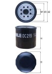 MAHLE  Eļļas filtrs OC 215