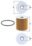 MAHLE  Eļļas filtrs OX 149D
