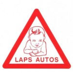Zīmes uzlīme "bērns automašīnā".