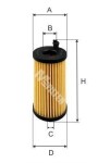 MFILTER  Eļļas filtrs TE 4054