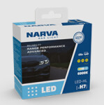 komplekts led 12-24v h7 19w