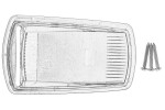OE INDUSTRY OEI532003625D / turn signal right/left (glass color: black/smoked, led)