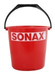 Tīrīšanas piederumu spainis 10l, sarkans ar sonax logo