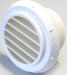 Gaisa uzgalis 60mm 90 grādi balts 1320935a
