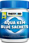Tualetes ķīmija thetford aqua kem paciņas tabletes 15 gab
