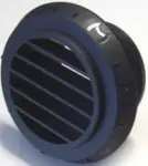 Gaisa uzgalis 90mm 90 grādi melns 1320932a