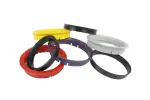 centrēšanas gredzens, 4 gab - loka diametrs: 60,1 mm, loka rumbas diametrs: 54,1 mm (universāls, plastmasa)