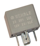relejs mini relejs 12v 20/30a ar maiņstrāvas diodi