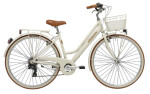 Velosipēds adriatica city retro sievietēm, krēmbalts 