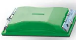 bloks smilšpapīra turēšanai "oranžs" 212mmx105mm/ bultiņa