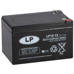 LP akumulators 12V 12Ah AGM 151x98x95mm