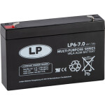 LP akumulators 6V 6.9Ah AGM 152x34x94mm